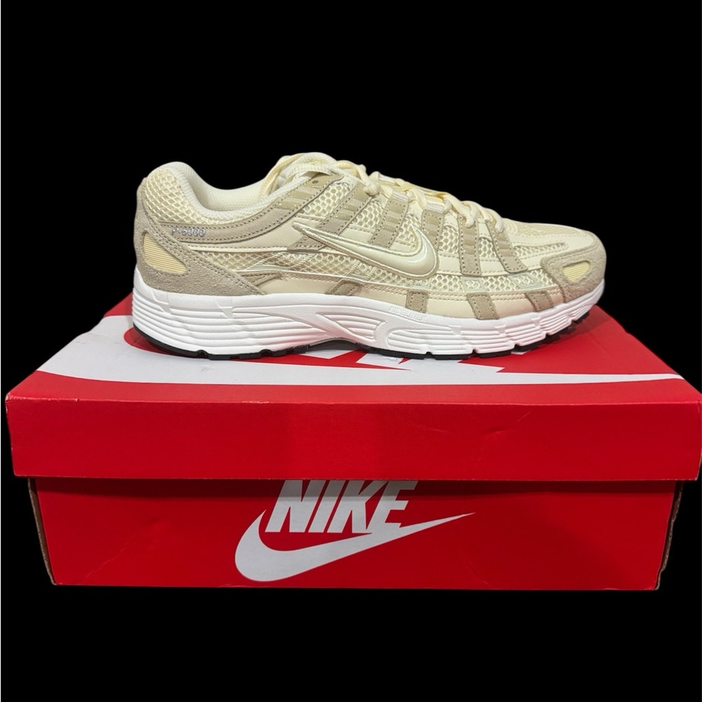 NIKE P-6000 SE ALABASTER BLACK SAIL MEN SHOES